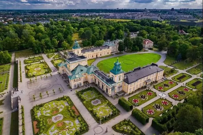 Framed Print : Warsaw, drone, bird view, aerial Framed Print : Warsaw, drone, bird view, aerial