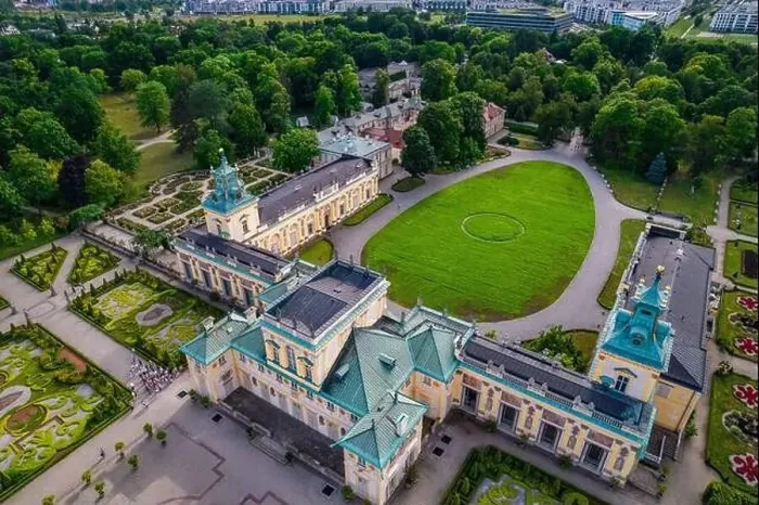 Framed Print : Warsaw, drone, bird view, aerial Framed Print : Warsaw, drone, bird view, aerial