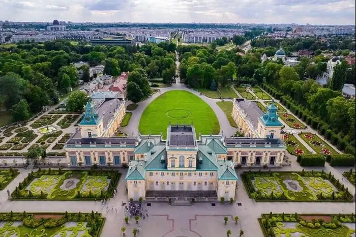 Framed Print : Warsaw, drone, bird view, aerial Framed Print : Warsaw, drone, bird view, aerial