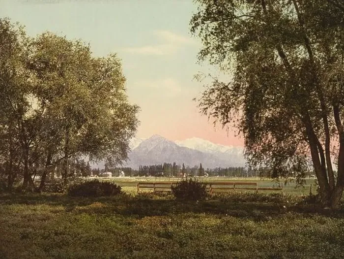 Framed Print : Wasatch Mountains from Salt Lake Valley, Salt Lake City, Utah 1900 Framed Print : Wasatch Mountains from Salt Lake Valley, Salt Lake City, Utah 1900