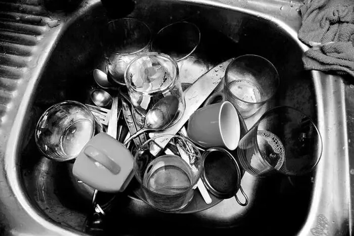Framed Print : The washing up Framed Print : The washing up