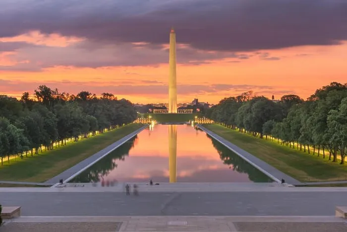 Framed Print : Washington Monument on the Reflecting Pool in Washington, D.C. USA at dawn Framed Print : Washington Monument on the Reflecting Pool in Washington, D.C. USA at dawn