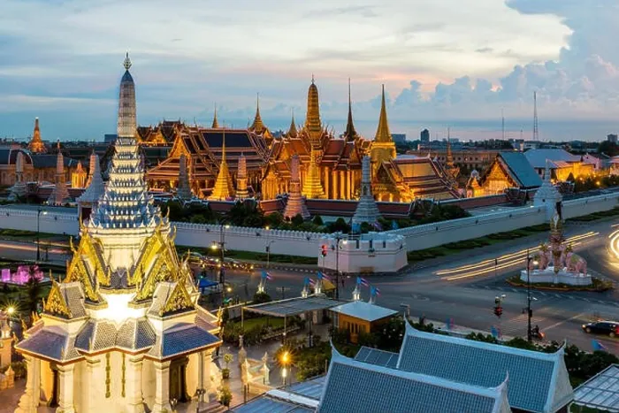 Framed Print : Wat Phra Kaew, Temple of the Emerald Buddha, Bangkok, Thailand. Wat Phra Kaew is famous temple in Thailand Framed Print : Wat Phra Kaew, Temple of the Emerald Buddha, Bangkok, Thailand. Wat Phra Kaew is famous temple in Thailand
