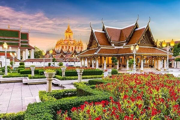 Wat Ratchanatdaram Temple in Bangkok, Thailand