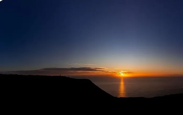 Framed Print : Watching the sun rise from Montana Roja Fuerteventura Framed Print : Watching the sun rise from Montana Roja Fuerteventura
