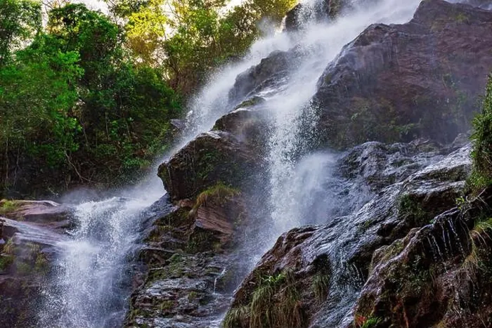 Framed Print : Water splashing through the rocks Framed Print : Water splashing through the rocks