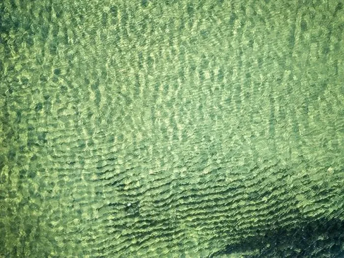 Framed Print : Waves on the beach of Port Grimaud captured with a drone Framed Print : Waves on the beach of Port Grimaud captured with a drone