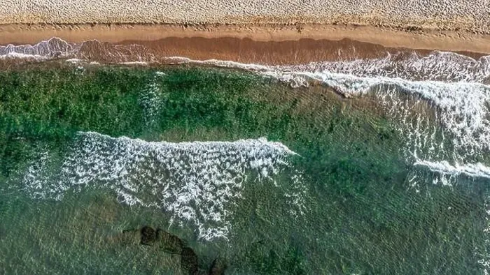 Framed Print : Waves meet sand at Arkutino beach Framed Print : Waves meet sand at Arkutino beach