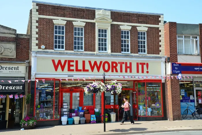 Framed Print : Wellworth It (Woolworths copy) store, The Homend, Ledbury, Herefordshire, England, United Kingdom Framed Print : Wellworth It (Woolworths copy) store, The Homend, Ledbury, Herefordshire, England, United Kingdom