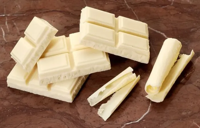 Framed Print : White Chocolate Chunks and curls Framed Print : White Chocolate Chunks and curls