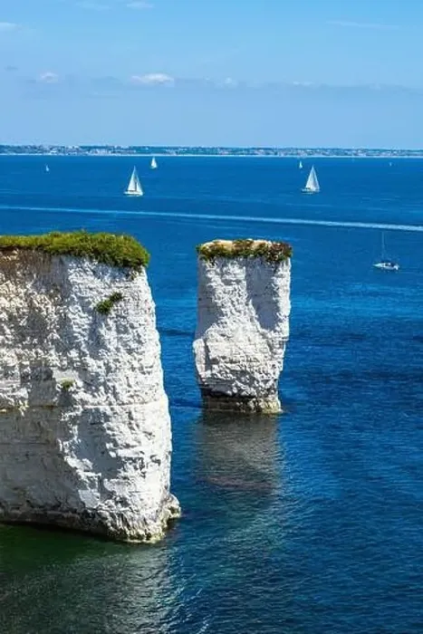 Framed Print : White Cliffs of Old Harry Rocks Jurassic Coast from a drone, Dorset Coast, Poole, England Framed Print : White Cliffs of Old Harry Rocks Jurassic Coast from a drone, Dorset Coast, Poole, England