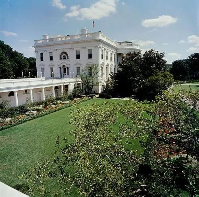 Framed Print : The White House Rose Garden, August 24 Framed Print : The White House Rose Garden, August 24