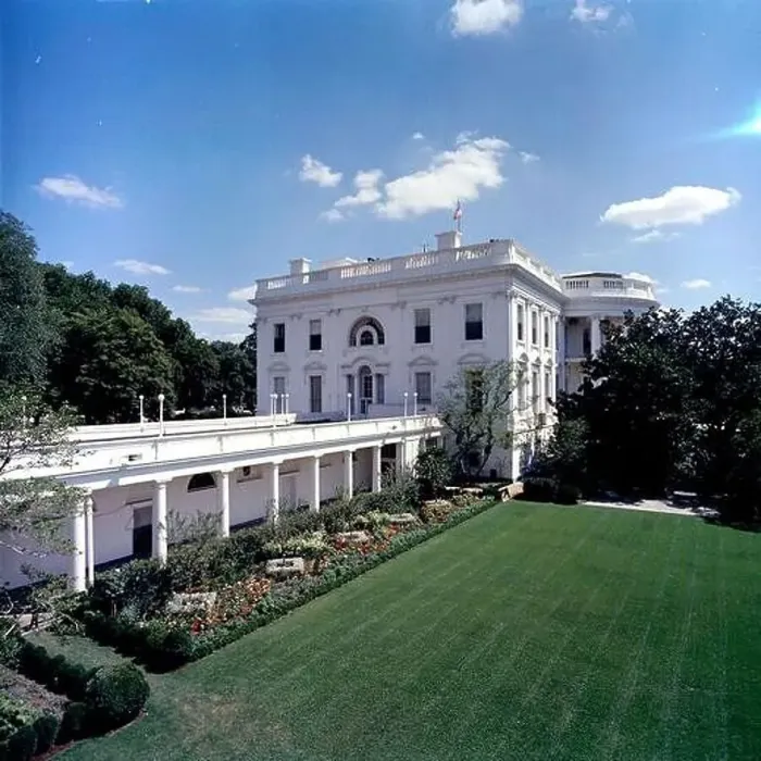 Framed Print : The White House Rose Garden, August 24 Framed Print : The White House Rose Garden, August 24
