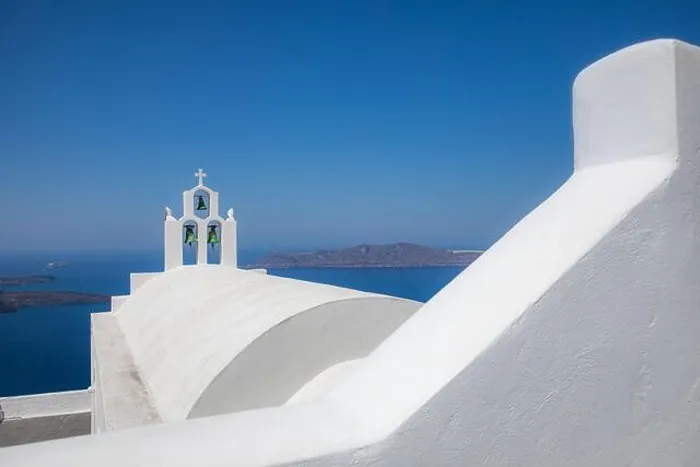 Framed Print : White wash staircases on Santorini Island, Greece. The view toward Caldera sea view idyllic travel landscape Framed Print : White wash staircases on Santorini Island, Greece. The view toward Caldera sea view idyllic travel landscape