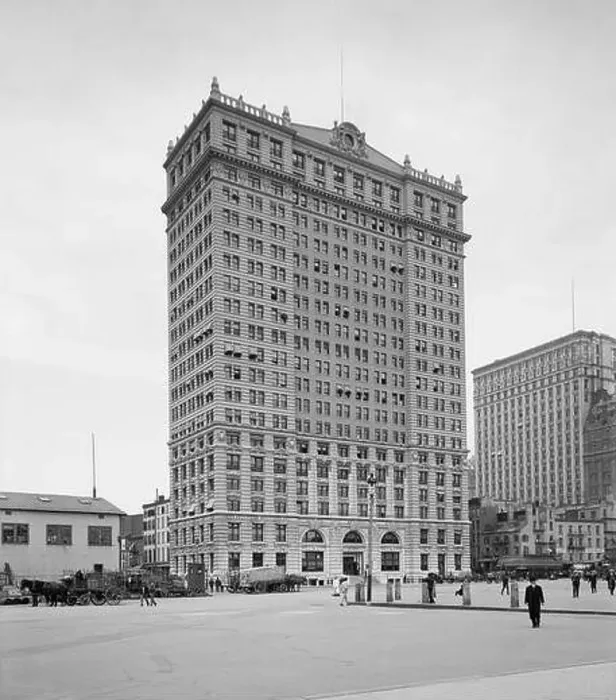 Framed Print : Whitehall Building, New York City 1904 Framed Print : Whitehall Building, New York City 1904