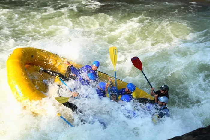 Framed Print : Whitewater rafters on the Upper Gauley River near Summersville WV Framed Print : Whitewater rafters on the Upper Gauley River near Summersville WV