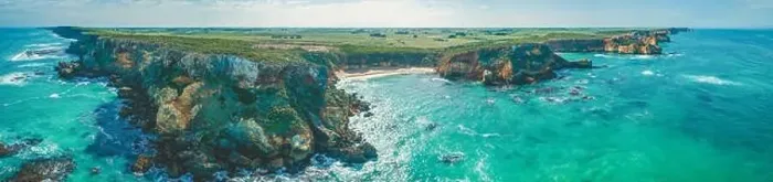 Framed Print : Wide aerial panorama of ocean coastline in a remote part of Great Ocean Road, Victoria, Australia Framed Print : Wide aerial panorama of ocean coastline in a remote part of Great Ocean Road, Victoria, Australia