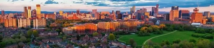 Framed Print : Wide panorama of Salford and Manchester Skyline photographed from Salford Framed Print : Wide panorama of Salford and Manchester Skyline photographed from Salford