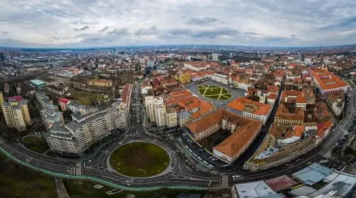 Framed Print : Wide panorama of Timisoara city, Romania. Cityscape of Timisoara at twilight time Framed Print : Wide panorama of Timisoara city, Romania. Cityscape of Timisoara at twilight time