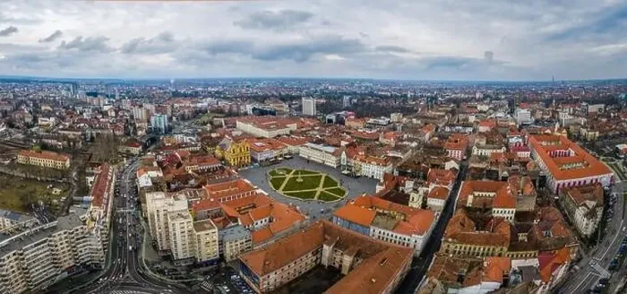 Framed Print : Wide panorama of Timisoara city, Romania. Cityscape of Timisoara at twilight time Framed Print : Wide panorama of Timisoara city, Romania. Cityscape of Timisoara at twilight time