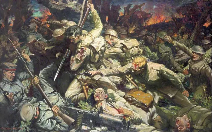 Framed Print : Williams Christopher - the Welsh at Mametz Wood Framed Print : Williams Christopher - the Welsh at Mametz Wood