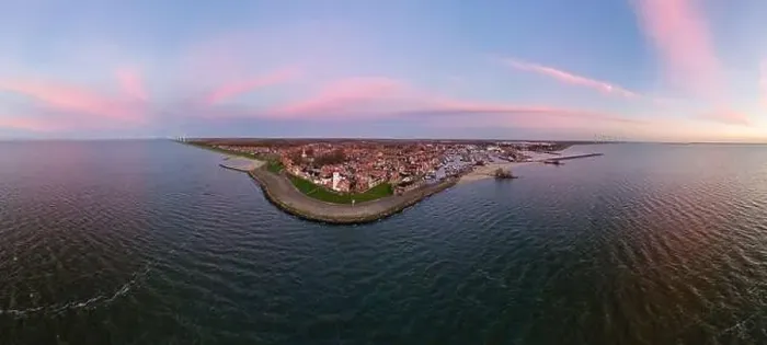 Framed Print : Windmill park in the Netherlands ocean Framed Print : Windmill park in the Netherlands ocean