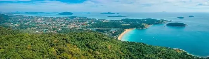 Framed Print : Windmill viewpoint and Nai Han beach in Phuket province, Thailand Framed Print : Windmill viewpoint and Nai Han beach in Phuket province, Thailand