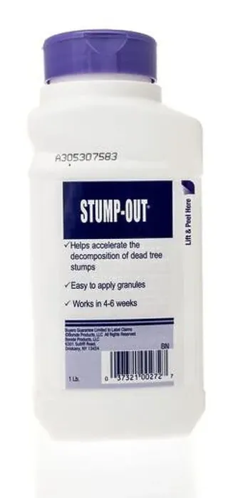 Framed Print : Winneconne, WI - 25 June 2023: A bottle of Stump out for dead tree stumps on an isolated background Framed Print : Winneconne, WI - 25 June 2023: A bottle of Stump out for dead tree stumps on an isolated background