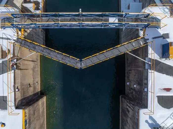 Framed Print : Winter aerial Image of the Erie Canal Locks found in Seneca Falls, NY, between Seneca Lake and Cayuga Lake Framed Print : Winter aerial Image of the Erie Canal Locks found in Seneca Falls, NY, between Seneca Lake and Cayuga Lake