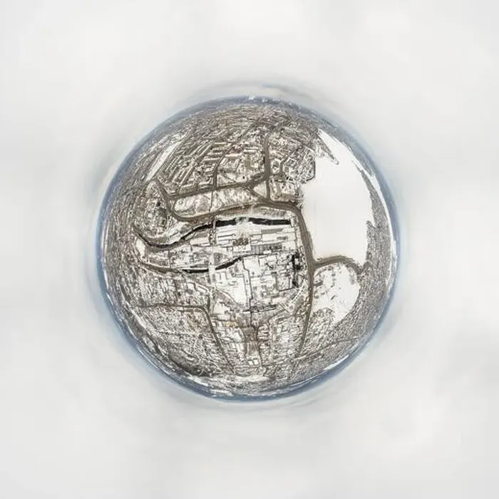 Framed Print : Winter embankment of the city Nizhny Tagil and metallurgical plant from above Framed Print : Winter embankment of the city Nizhny Tagil and metallurgical plant from above
