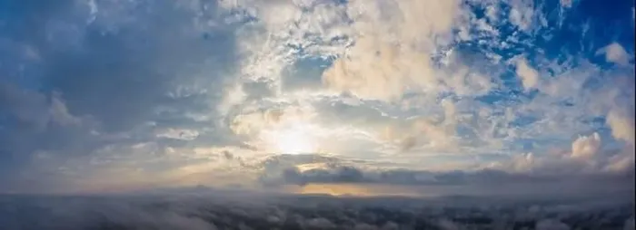 Framed Print : A wonderful bright dawn, above the clouds. Drone flight over the dawn Framed Print : A wonderful bright dawn, above the clouds. Drone flight over the dawn