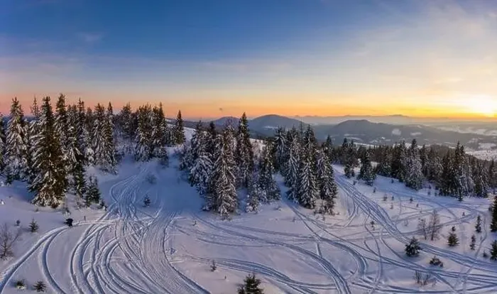 Framed Print : Wonderful landscapes of the Carpathian mountains covered with the first snow in Ukraine near the village of Pylypets