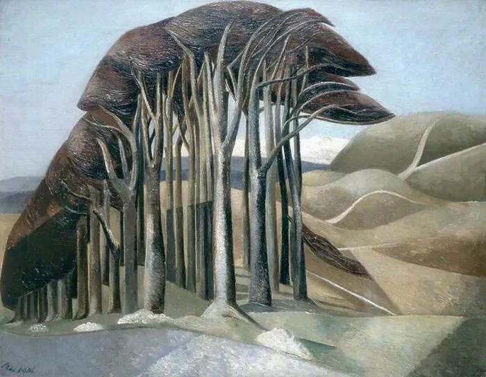 Framed Print : Wood on the Downs 1929 by Paul Nash Framed Print : Wood on the Downs 1929 by Paul Nash