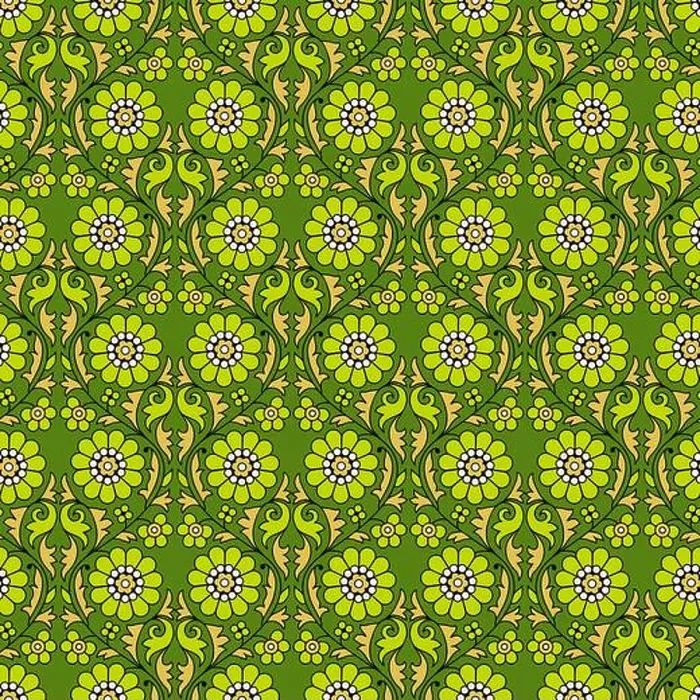 Framed Print : Woodblock printed seamless ethnic floral pattern Framed Print : Woodblock printed seamless ethnic floral pattern