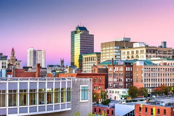 Framed Print : Worcester, Massachusetts, USA downtown city skyline Framed Print : Worcester, Massachusetts, USA downtown city skyline