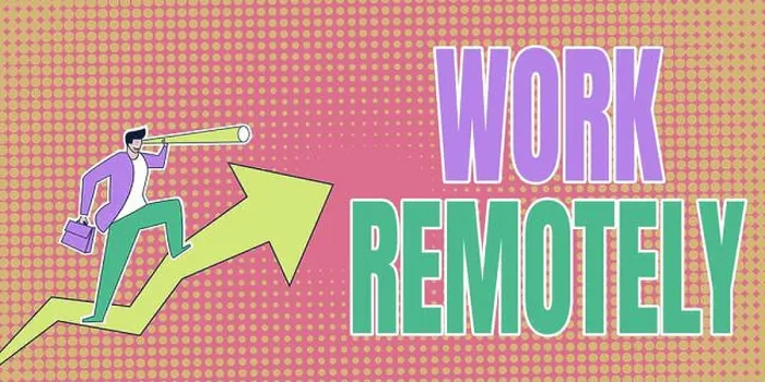 Framed Print : Writing displaying text Work Remotely Framed Print : Writing displaying text Work Remotely