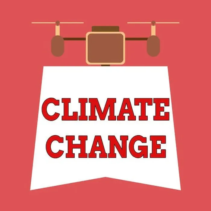 Framed Print : Writing note showing Climate Change Framed Print : Writing note showing Climate Change