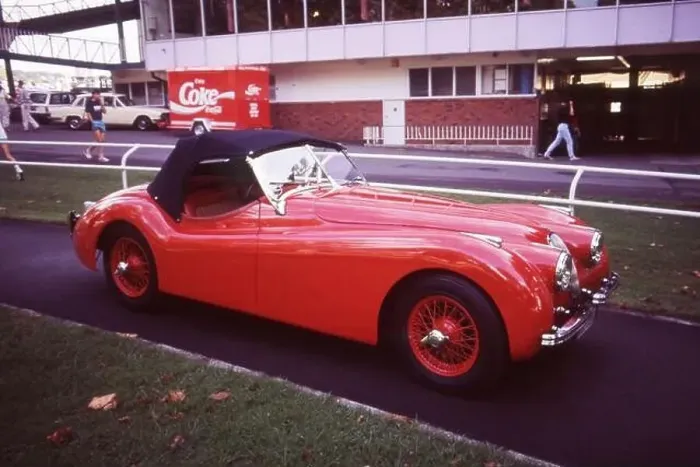 Framed Print : XK 140 Jaguar at the annual Ellerslie Car Show Framed Print : XK 140 Jaguar at the annual Ellerslie Car Show