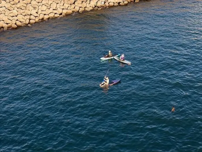 Framed Print : Young people enjoying marine sports such as SUP in Keelung City, Taiwan. September 2024 Framed Print : Young people enjoying marine sports such as SUP in Keelung City, Taiwan. September 2024