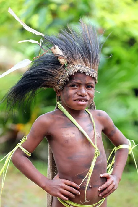 Framed Print : young tribal boy with head dress of feathers, Papua New Guinea Framed Print : young tribal boy with head dress of feathers, Papua New Guinea