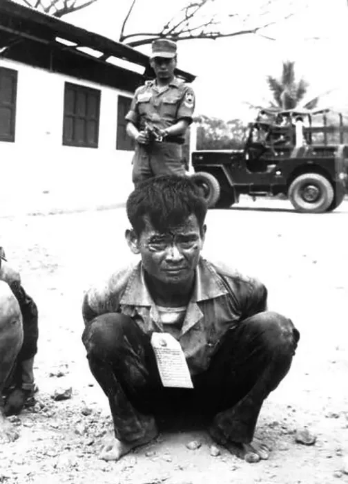 Framed Print : Youthful hard-core Viet Cong, heavily guarded Framed Print : Youthful hard-core Viet Cong, heavily guarded