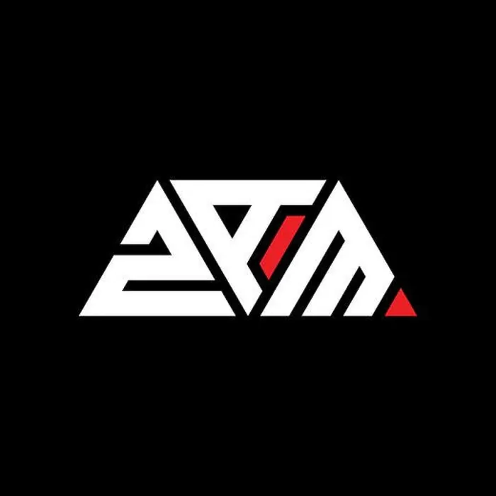 Framed Print : ZAM triangle letter logo design with triangle shape Framed Print : ZAM triangle letter logo design with triangle shape