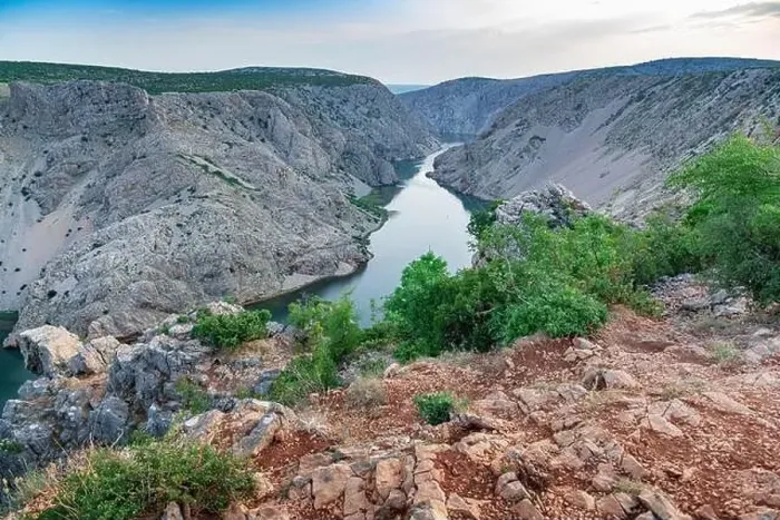 Framed Print : Zrmanja canyon at sunset, Croatia Framed Print : Zrmanja canyon at sunset, Croatia