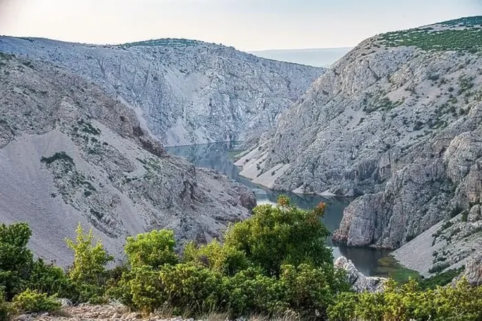 Framed Print : Zrmanja canyon at sunset, Croatia Framed Print : Zrmanja canyon at sunset, Croatia