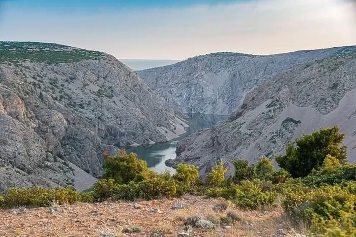 Framed Print : Zrmanja canyon at sunset, Croatia Framed Print : Zrmanja canyon at sunset, Croatia