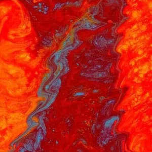 Abstract painting background in a dark red and orange tones Abstract painting background in a dark red and orange tones