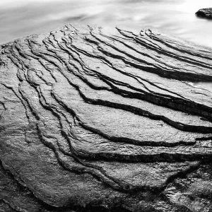 Abstract rock patterns in creek (B&W) - Pisgah National Forest, near Brevard, North Carolina, USA Abstract rock patterns in creek (B&W) - Pisgah National Forest, near Brevard, North Carolina, USA