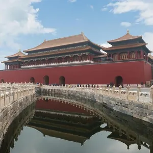 Beijing ancient royal palaces of the Forbidden City in Beijing, China Beijing ancient royal palaces of the Forbidden City in Beijing, China