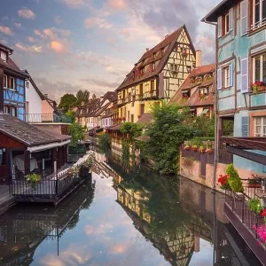 City of Colmar. Cityscape image of downtown Colmar, France during sunrise City of Colmar. Cityscape image of downtown Colmar, France during sunrise