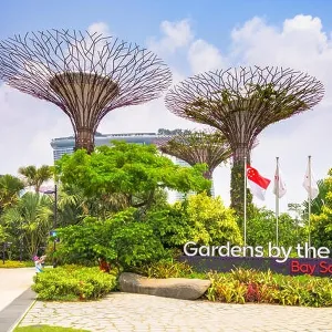 Gardens by the Bay in Singapore Gardens by the Bay in Singapore